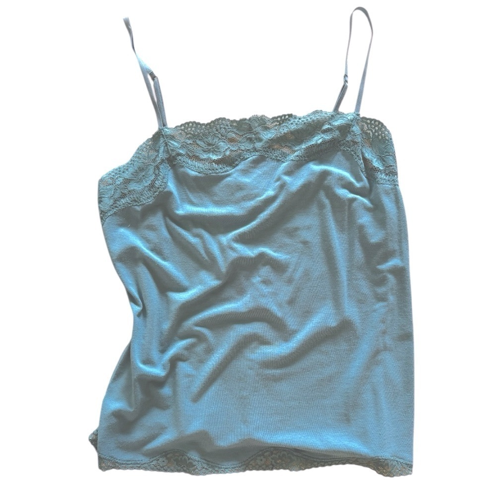Ann Taylor Lace Trim Camisole - Picture 7 of 11